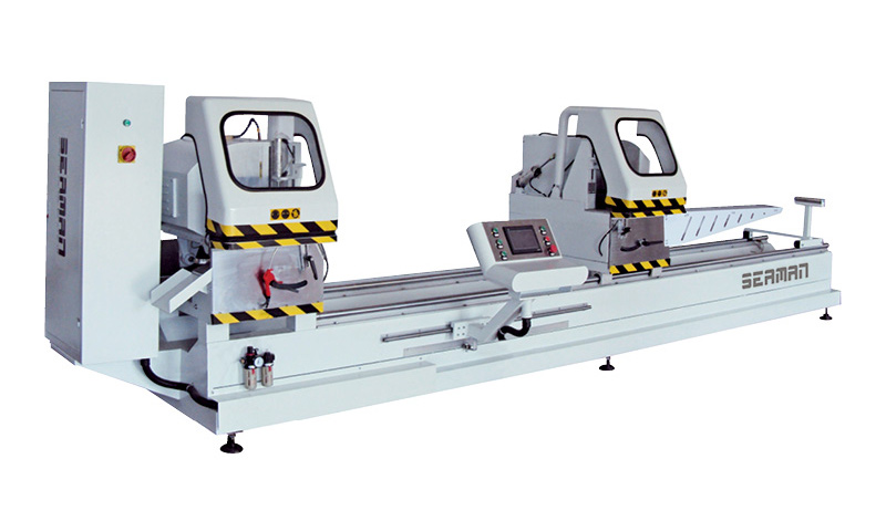 铝型材高效数控双头切割锯 L JZ2-CNC-500×4200